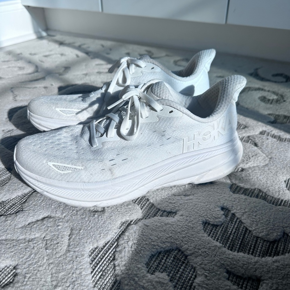 Hoka women’s White Sneakers